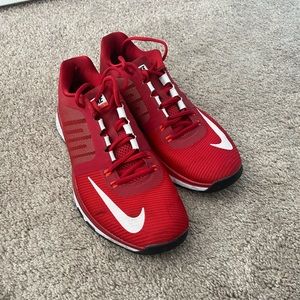 Men’s Nike red sneakers